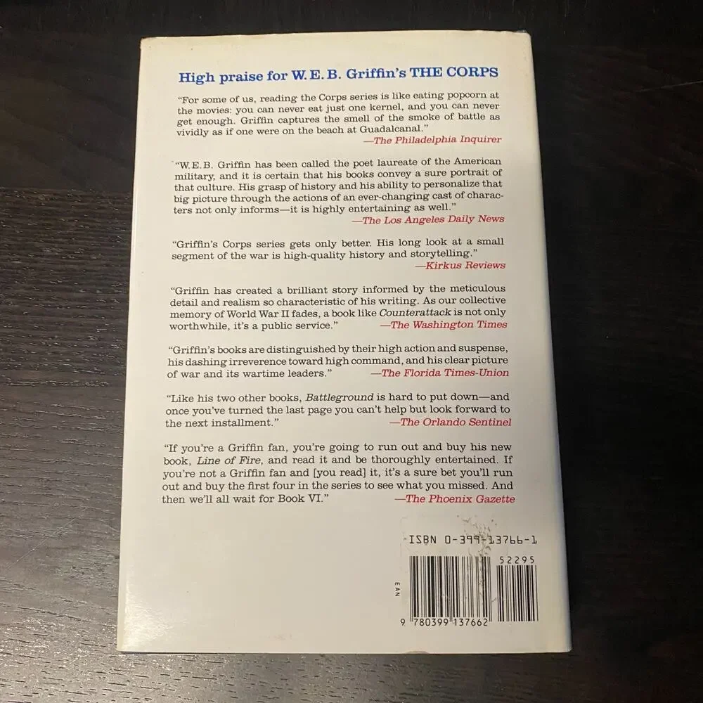 Close Combat by W. E. B. Griffin (1993, Hardcover)